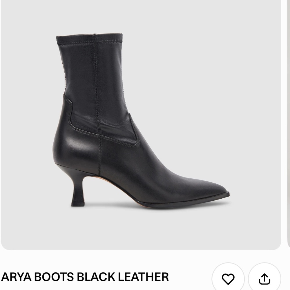 Dolce Vita Arya Boots Black Leather